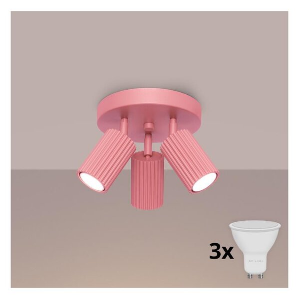 Brilagi - Spot LED CRESTO 3xGU10/10W/230V, roz