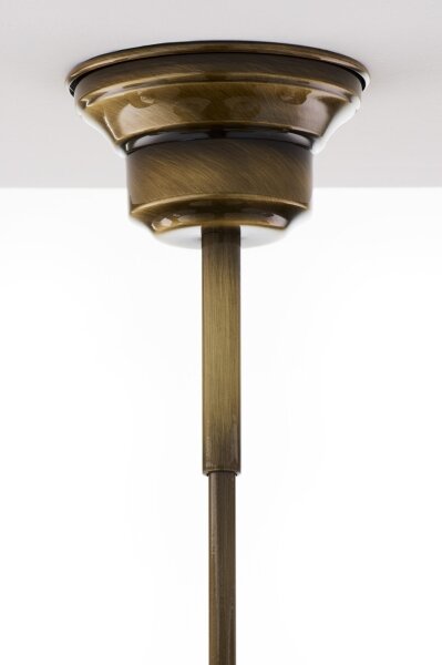 Jupiter 2132 - Candelabru pe tijă CLASSIC 3xE27/15W/230V bronz/patină/crem