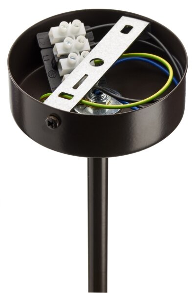 Jupiter 2165 - Candelabru pe tijă TILIA 6xE14/11W/230V maro/bej