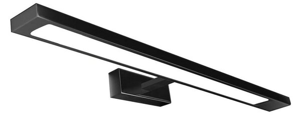 Lumină LED pentru oglindă de baie KLIMT, 12W, 230V, 3000/4000/6000K, 60 cm, IP44, negru