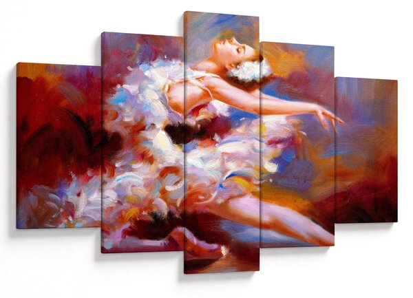 Tablou - Balerină,pictură (150x105 cm)