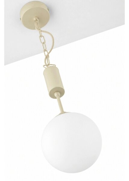 Jupiter 2194 - Candelabru pe lanț NOLA 1xE27/15W/230V crem