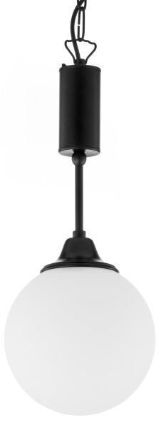 Jupiter 2171 - Candelabru suspendat pe lanț NOLA 1xE27/15W/230V negru