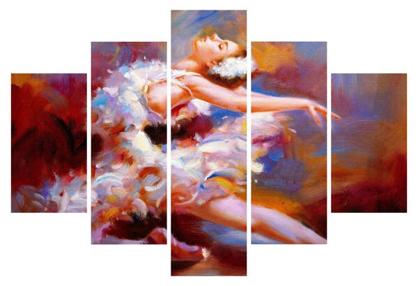 Tablou - Balerină,pictură (150x105 cm)