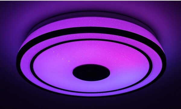 Rabalux 71030 - Plafonieră LED RGB dimabilă NIKOLAUS LED/24W/230V