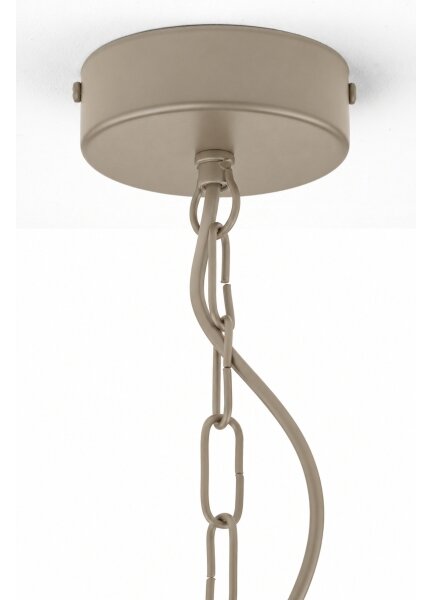 Jupiter 2197 - Candelabru pe lanț NOLA 1xE27/15W/230V bej