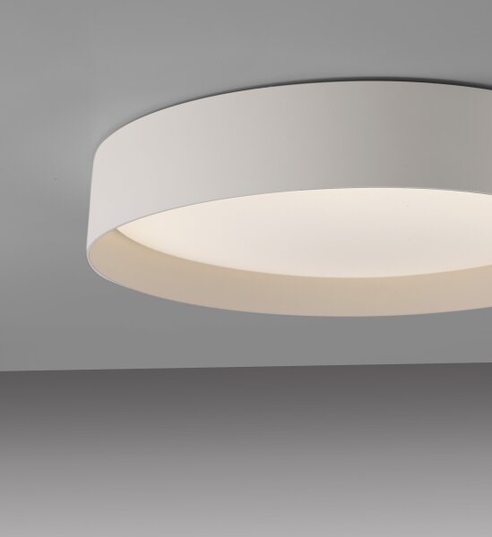 Schöner Wohnen 14594-39 - plafonieră LED dimabilă TAVOLI LED/20W/230V gri + telecomandă