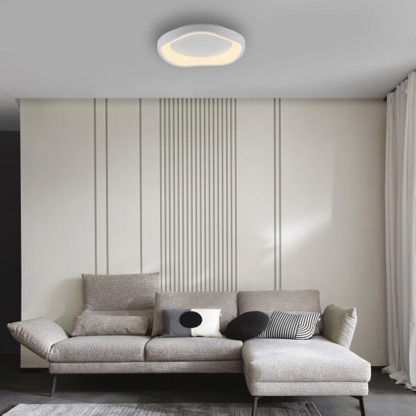 Schöner Wohnen MONTA 14233-16 - Plafonieră LED dimabilă, 21W/230V, alb