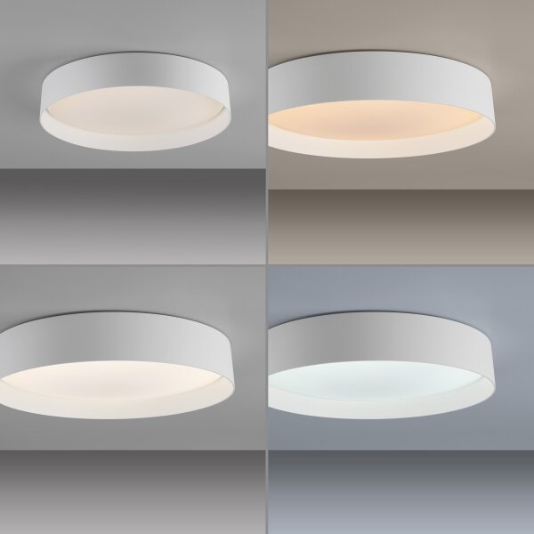 Schöner Wohnen TAVOLI 14594-16 - Plafonier LED dimabil, 20W/230V, alb, cu telecomandă