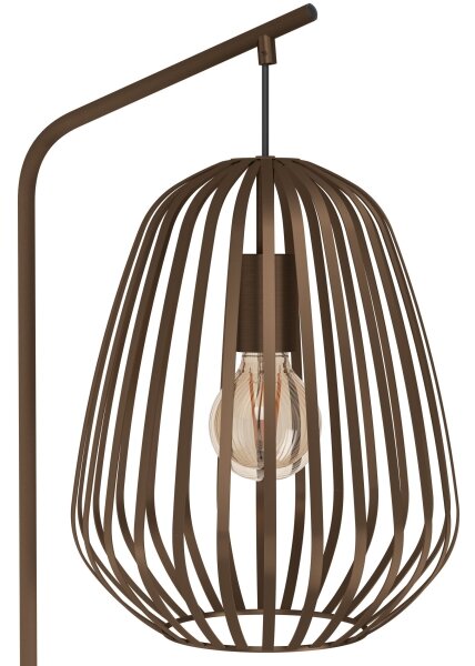 Eglo 901101 - Lampă de podea ESPINAL, 1xE27/40W/230V, finisaj bronz