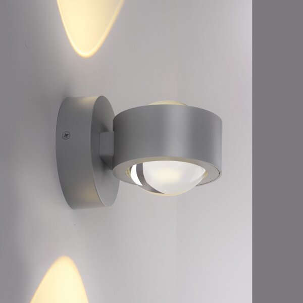 Schöner Wohnen 19331-21 - Aplica de perete LED CHIA 2xLED/2W/230V antracit