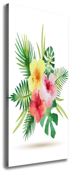 Tablou pe pânză canvas flori Hawaii