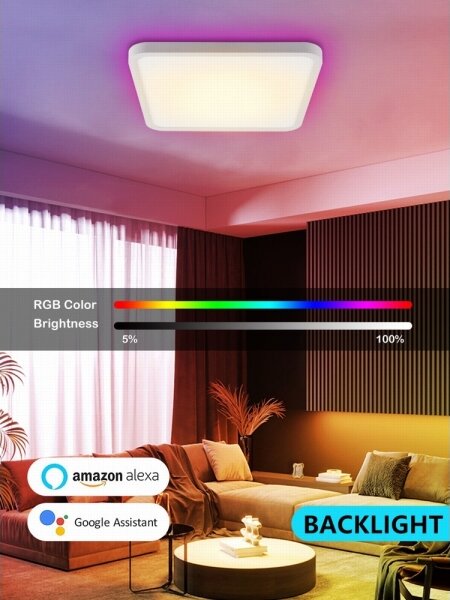 Immax NEO 07168-W40-LED RGB+CCT 50W/230V Wi-Fi Tuya alb cu DO dimabil