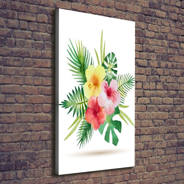 Tablou pe pânză canvas flori Hawaii