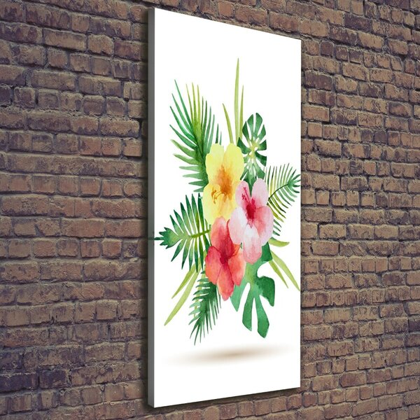 Tablou pe pânză canvas flori Hawaii