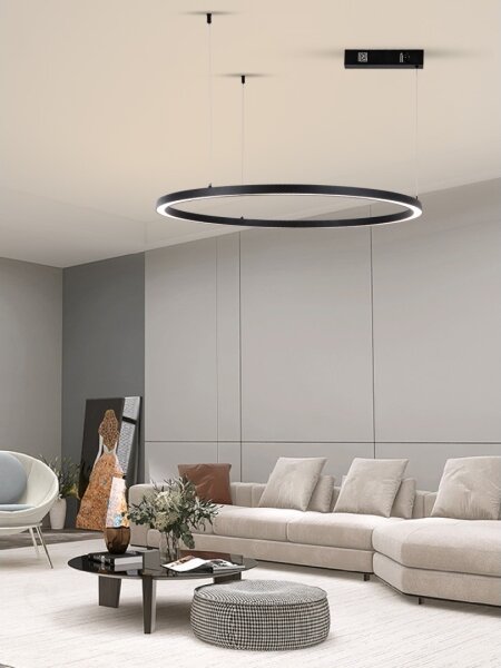 Immax NEO 07215L-LED Lustr FINO 60W/230V 80cm negru, dimabil, Tuya+DO
