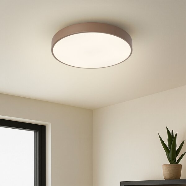 Brilagi - Plafonieră LED POOL LED/36W/230V 3000/4000/6000K 30 cm maro