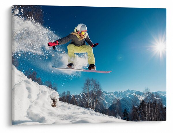 Tablou - Snowboarder (70x50 cm)