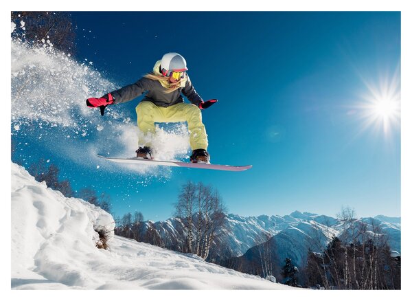 Tablou - Snowboarder (70x50 cm)