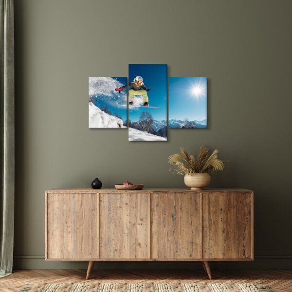 Tablou - Snowboarder (90x60 cm)