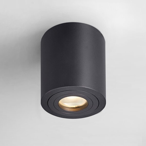 Zuma Line ACGU10-159-N - Spot LED RGBW dimerizabil 1xGU10/4,8W/230V IP44 negru+telecomandă
