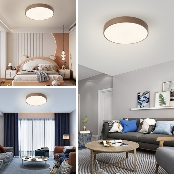 Brilagi - Plafonieră LED POOL LED/60W/230V 3000/4000/6000K 50 cm maro