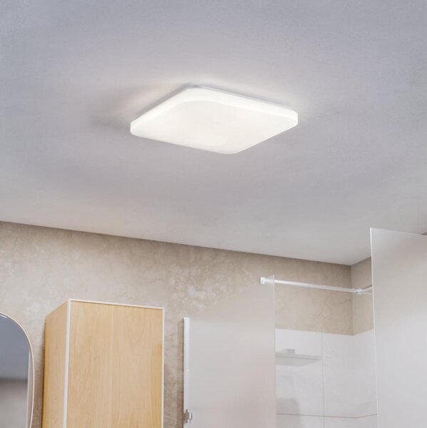 Eglo 902076 - Plafonieră LED pentru baie FRANIA, 18 W, 230 V, 33 x 33 cm, IP44