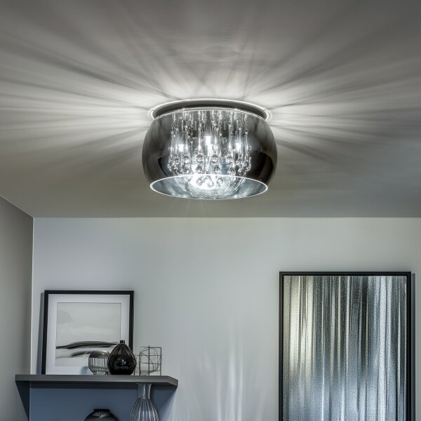 Brilagi - Plafonieră LED cu cristale JEWEL 5xG9/40W/230V