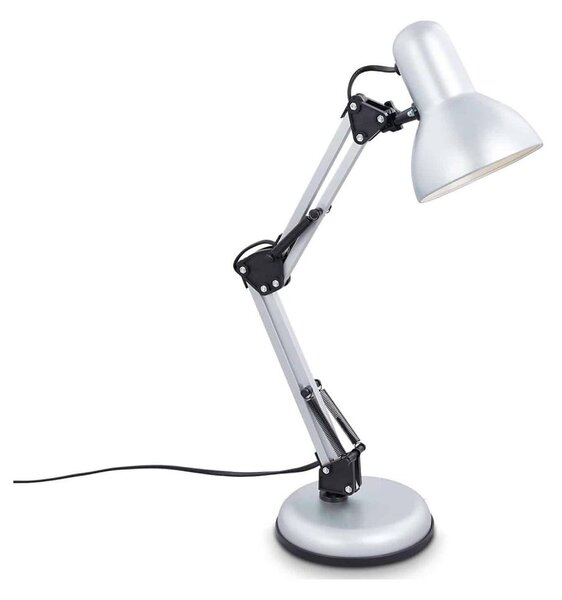 Brilo - Lampă de masă PIXA 1xE14/25W/230V, argintie