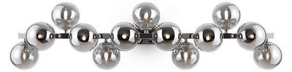 Maytoni MOD547WL-13CH - Aplica de perete DALLAS 13xG9/28W/230V fumurie