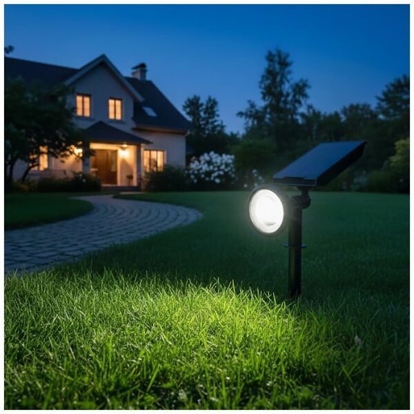 Lampă solară LED LANCE LED/3,7V 6000K IP44 1500 mAh