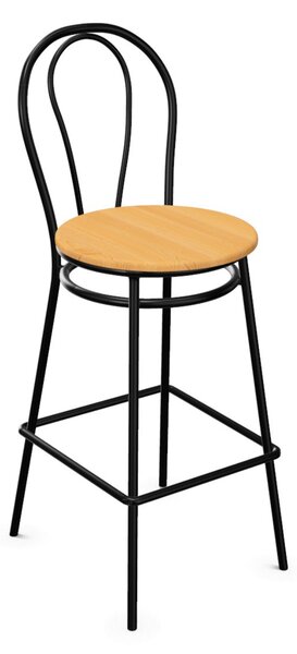 Scaun de bar Tulipan Wood Hocker