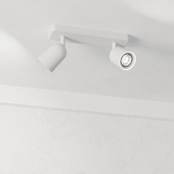 Eglo 901946 - Plafonieră cu spoturi CAMALDOLI, 2x GU10, 10W, 230V, alb
