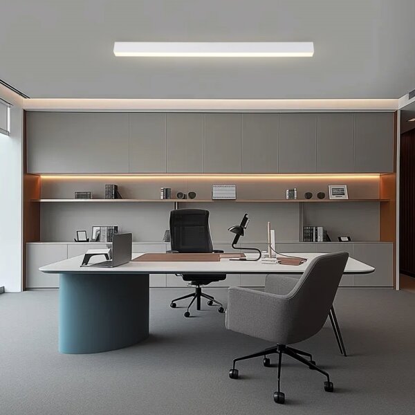 Brilagi - Plafonieră LED cu dimmer SLEEKLINE LED/40W/230V Wi-Fi Tuya albă+telecomandă