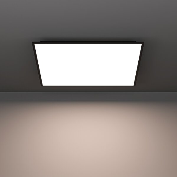 Eglo MORADILLO-Z 901507-LED, panou LED aplicat RGBW, dimabil, LED/33W/230V, 60x60cm, negru