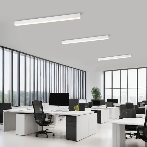 Brilagi - Plafonieră LED cu dimmer SLEEKLINE LED/40W/230V Wi-Fi Tuya albă+telecomandă