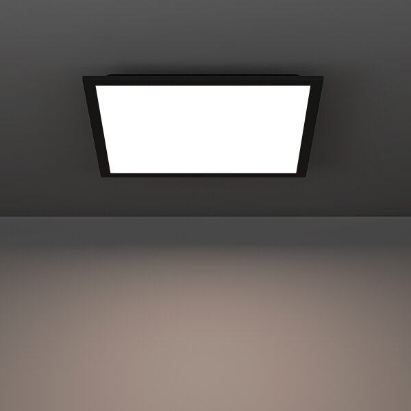 Eglo 901506-LED RGBW Plafonier cu dimmer MORADILLO-Z LED/19W/230V 40x40cm negru