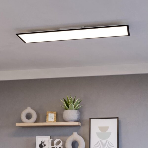 Eglo 901509-LED RGBW Panou LED aplicat pentru tavan MORADILLO-Z LED/34W/230V 120x30cm negru