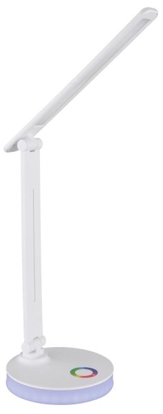 Globo 58445W - Lampă de birou LED RGBW dimabilă GERALDO LED/5W/230V + LED/2W