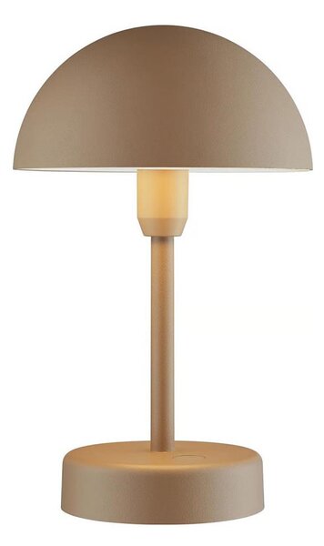 Nordlux - Lampă de masă LED reîncărcabilă, dimerizabilă pentru exterior ELLEN LED/2,8W/3,7V IP44 maro