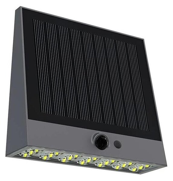Viking - Lampă LED solară de perete reglabilă cu senzor LED/2W/3,7V IP54 4000K