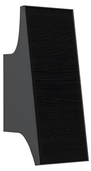 Viking - Aplică solară de perete LED dimabilă, 1,5W, 3,7V, IP65, 4000K, 2000 mAh