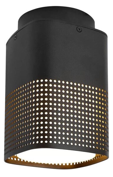 Nordlux - Plafonieră de exterior SIDARA 1xE27/15W/230V IP54, neagră