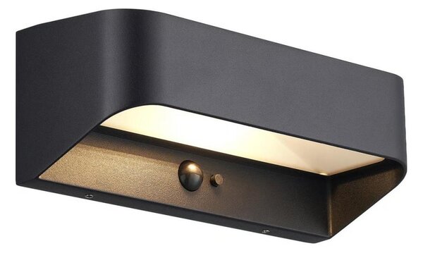 Nordlux - Lampă solară LED cu senzor MARCELLIO, LED/5W/5V, IP54, negru