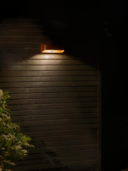 Nordlux MARCELLIO - Lampă solară LED cu senzor, 5W/5V, IP54, maro