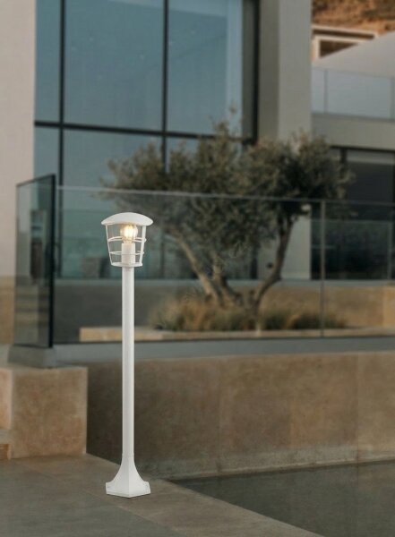 Eglo 18799 - Lampă LED de exterior ALORIA 1xE27/8,5W/230V IP44 albă