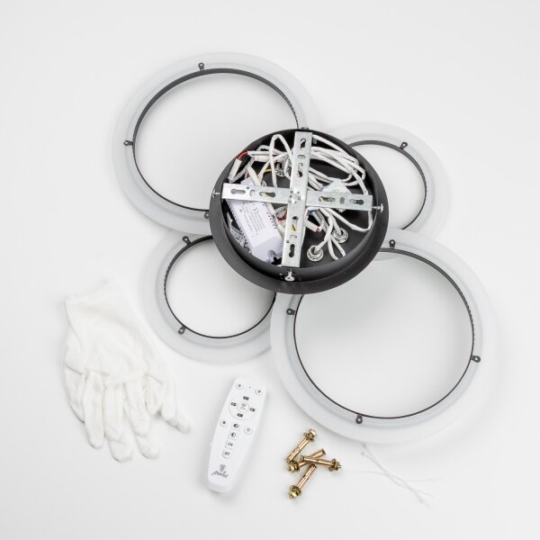 Brilagi - Plafonieră LED dimabilă ORBITS LED/50W/230V 3000-6500K + telecomandă