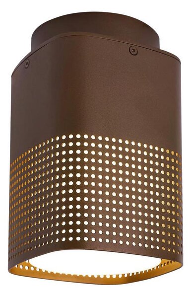 Nordlux - Plafonieră de exterior SIDARA, 1x E27, 15W, 230V, IP54, maro