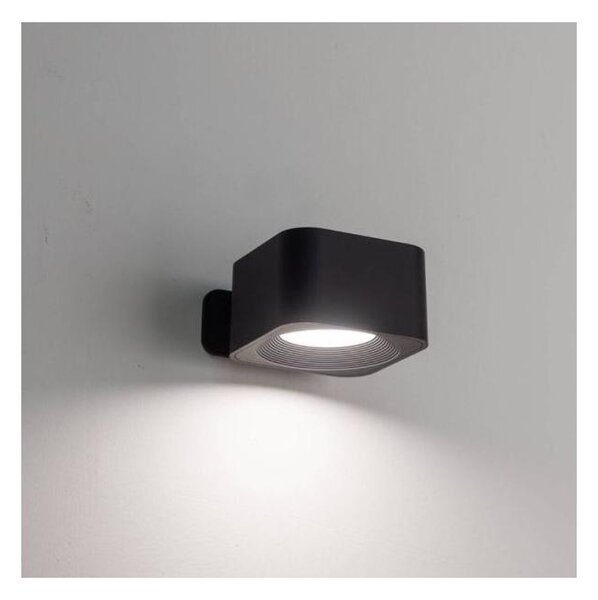 Eglo 74119 - Aplica de perete LED MURAGLIE, reglabilă, reîncărcabilă, cu comandă tactilă, LED/5W/5V 2000 mAh, negru
