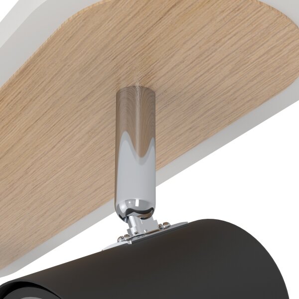 Eglo 901633 - Spot LED RIMBOCCHI, 20W/230V, maro/negru